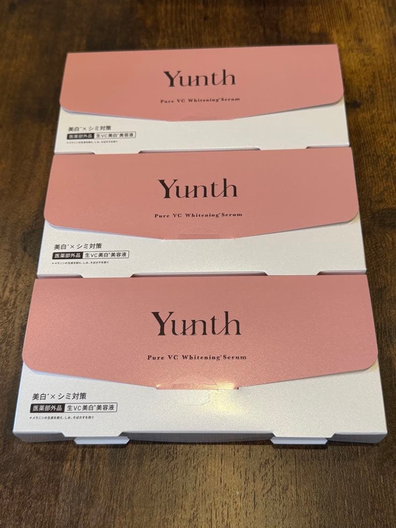 Yunth Pure VC Whitening Serum 3本セット
