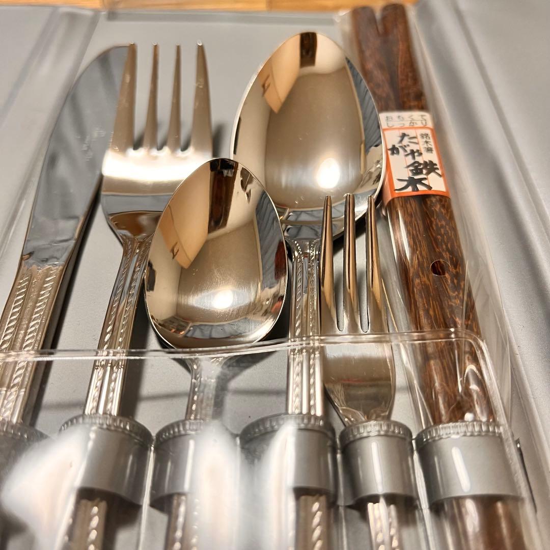 シルバー仕上げカトラリーセット 6点 - メルカリ