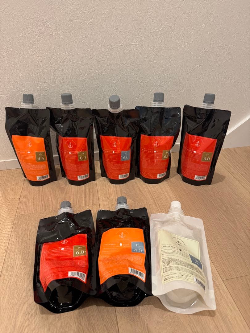 【美容師さん専用】ジアンカーpH4.5 pH6.0 リキッドクリーム 縮毛矯正剤