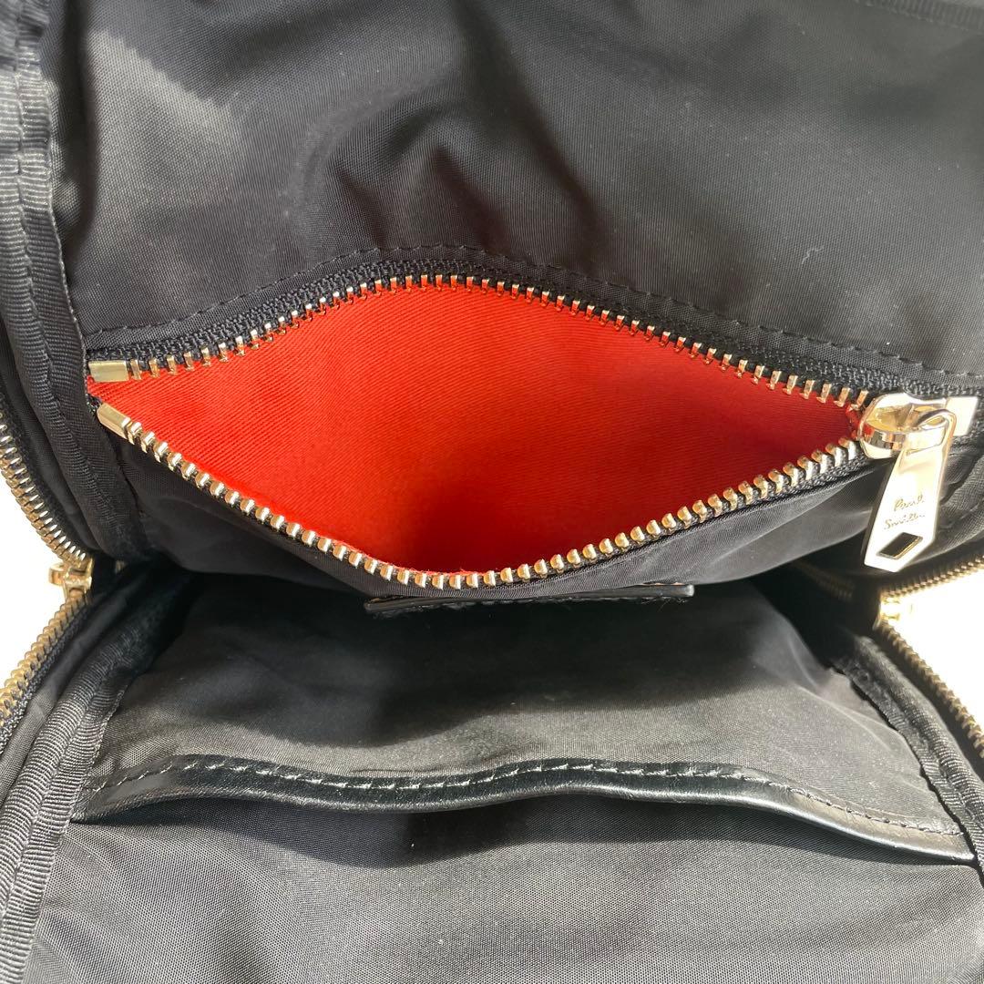 ポールスミス ボディバック ショルダーバッグ レザー ロゴ マルチ