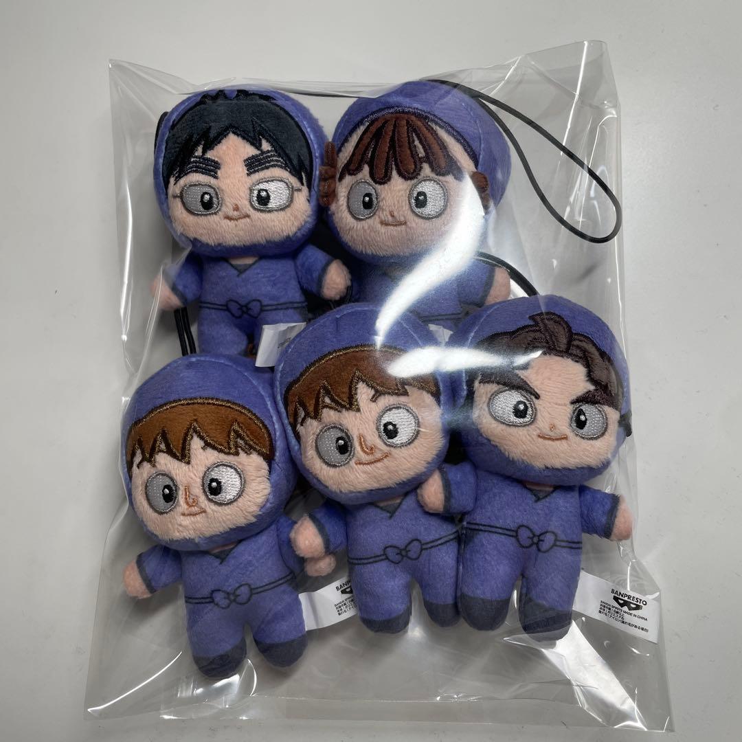 忍たま乱太郎 ほわぬい vol.3 5年生 忍たま乱太郎 ほわぬい ナンジャタウン vol 3 五年生 5種セット ナムコ