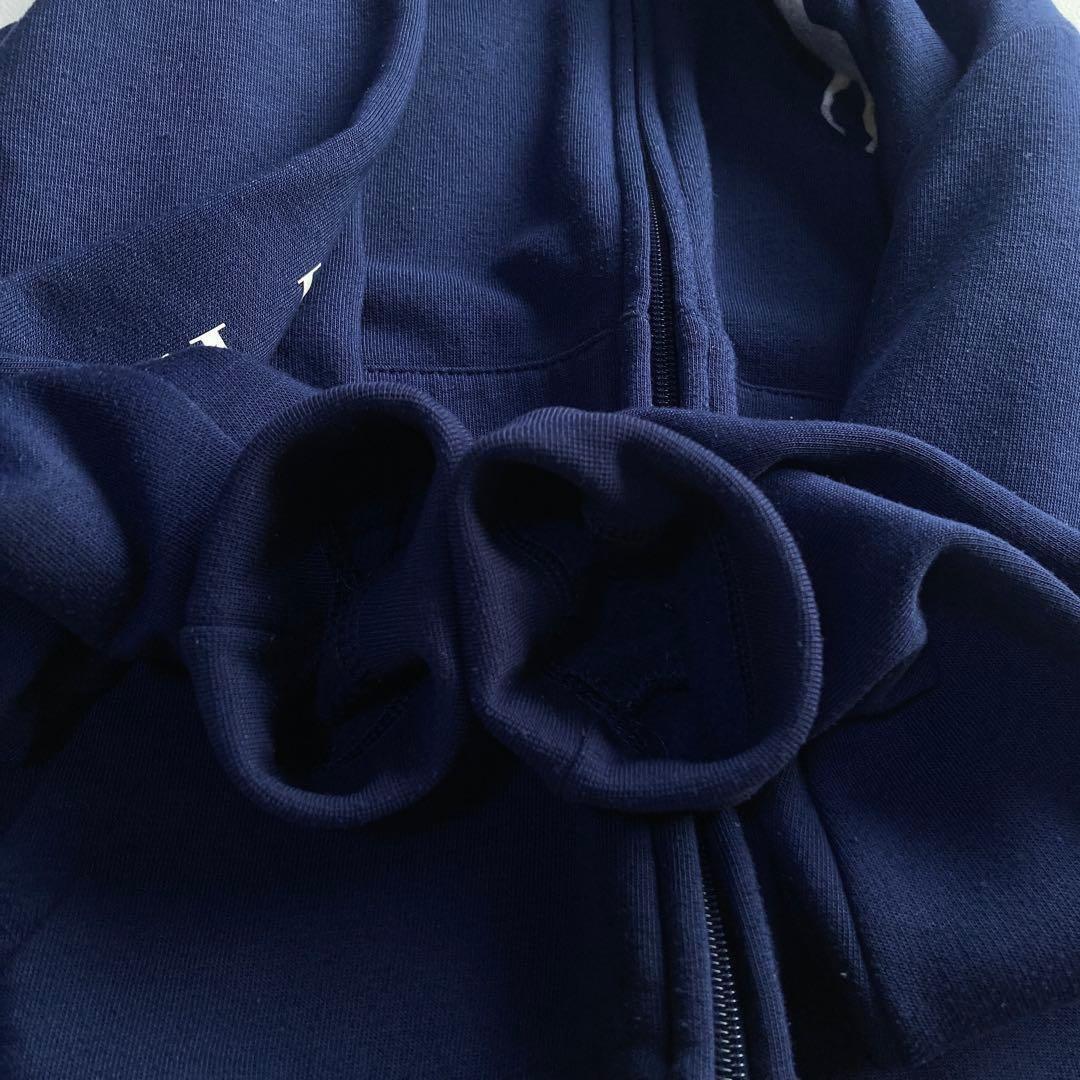 極美品 ポロラルフローレン ジップパーカー ビッグポニー刺繍 ロゴ