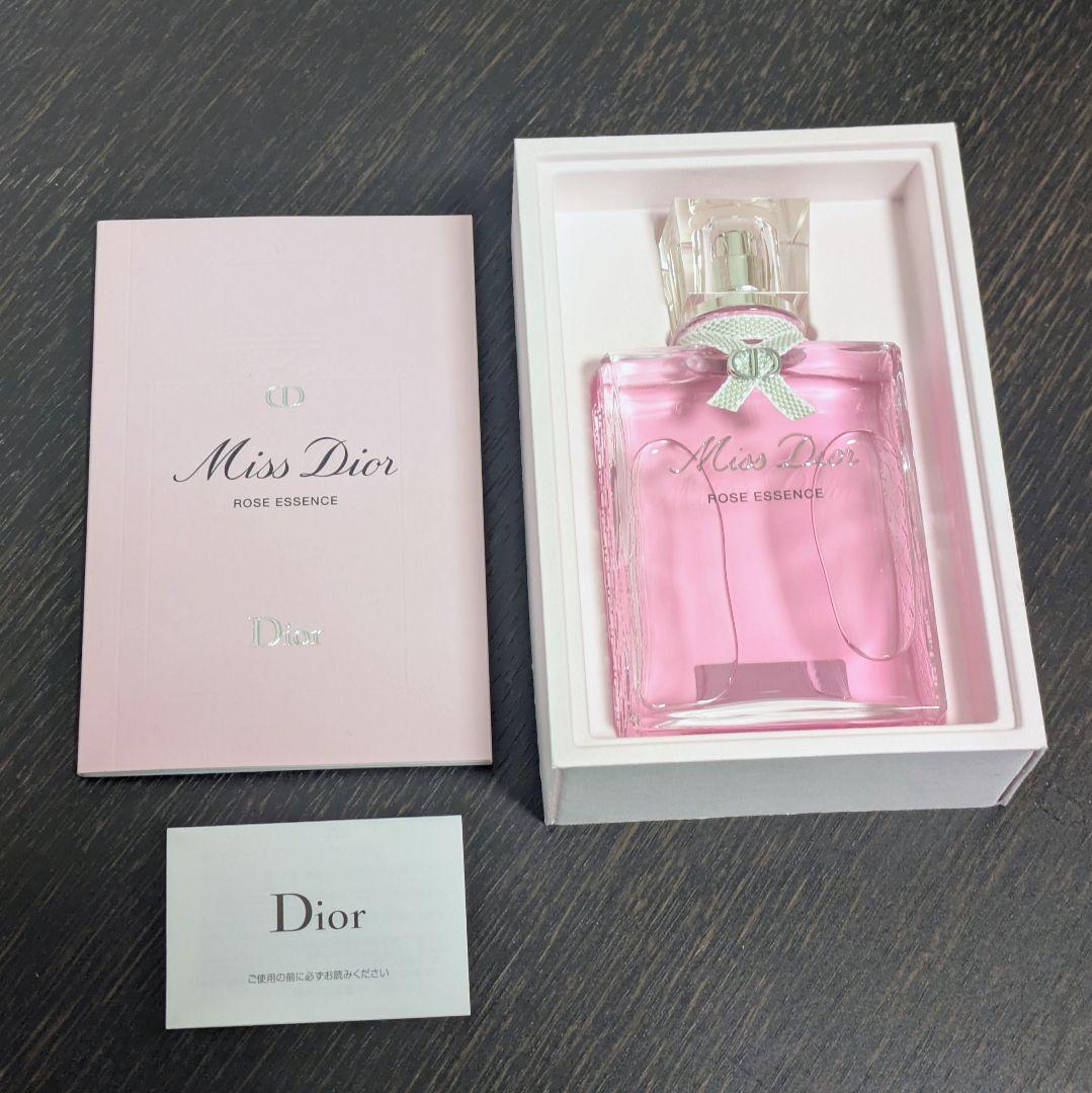 未使用 ミスディオール ローズ エッセンス オードトワレ 100ml 限定品 試してみた】Dior ミス ディオール ローズ エッセンス（オードゥ