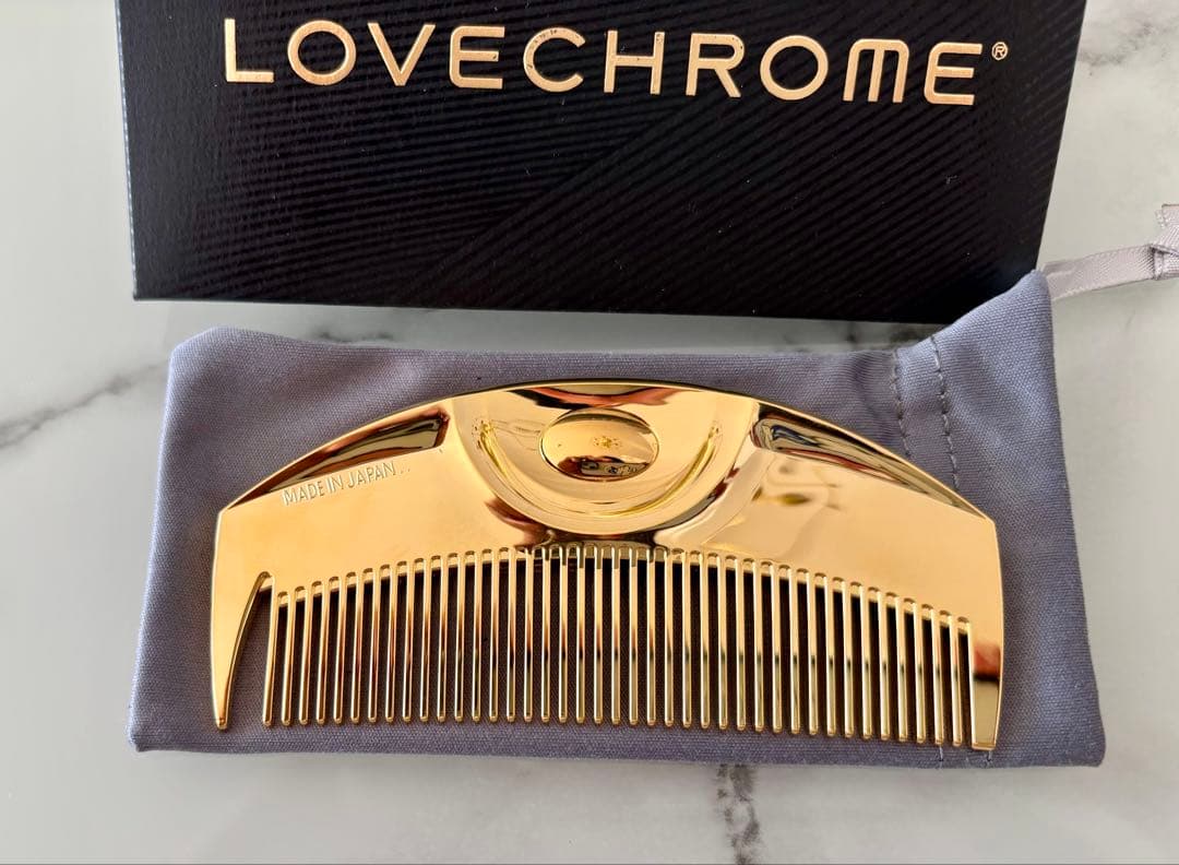 【新品未使用】LOVECHROMEラブクロム ツキ ゴールド K24GP