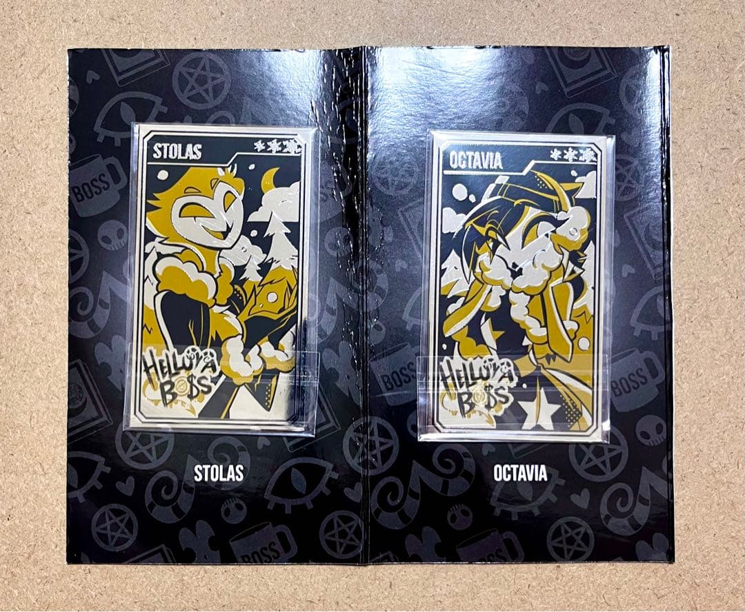 ヘルヴァボス HELLUVA BOSS メタルカード ストラス オクタヴィア