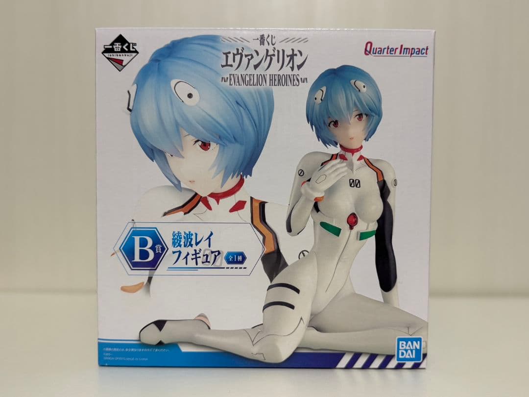 一番くじ エヴァンゲリオン B賞 綾波レイ Quarter Impact