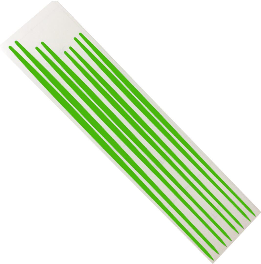 ZX-14R/ZZR1400 サイドフィンデカール ライムグリーン - メルカリ