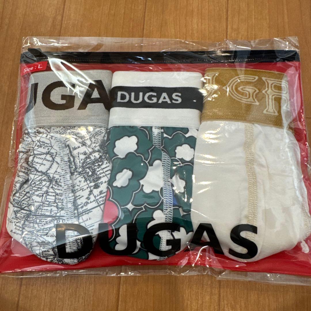 DUGAS ＊ボクサー パンツ　3個セット