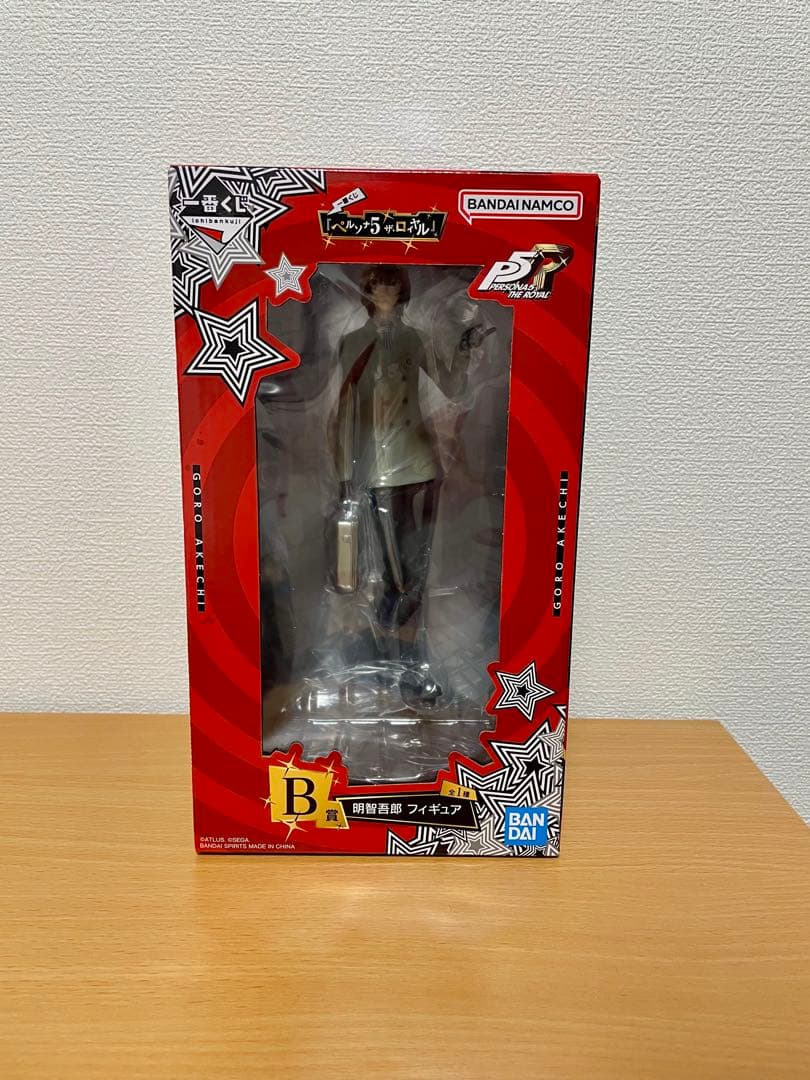 ペルソナ5ザ・ロイヤル　一番くじ　B賞　明智吾郎　フィギュア