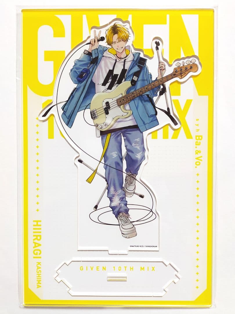 新品 ギヴン展 アクリルスタンド 真冬 立夏 春樹 秋彦 柊 玄純 雨月