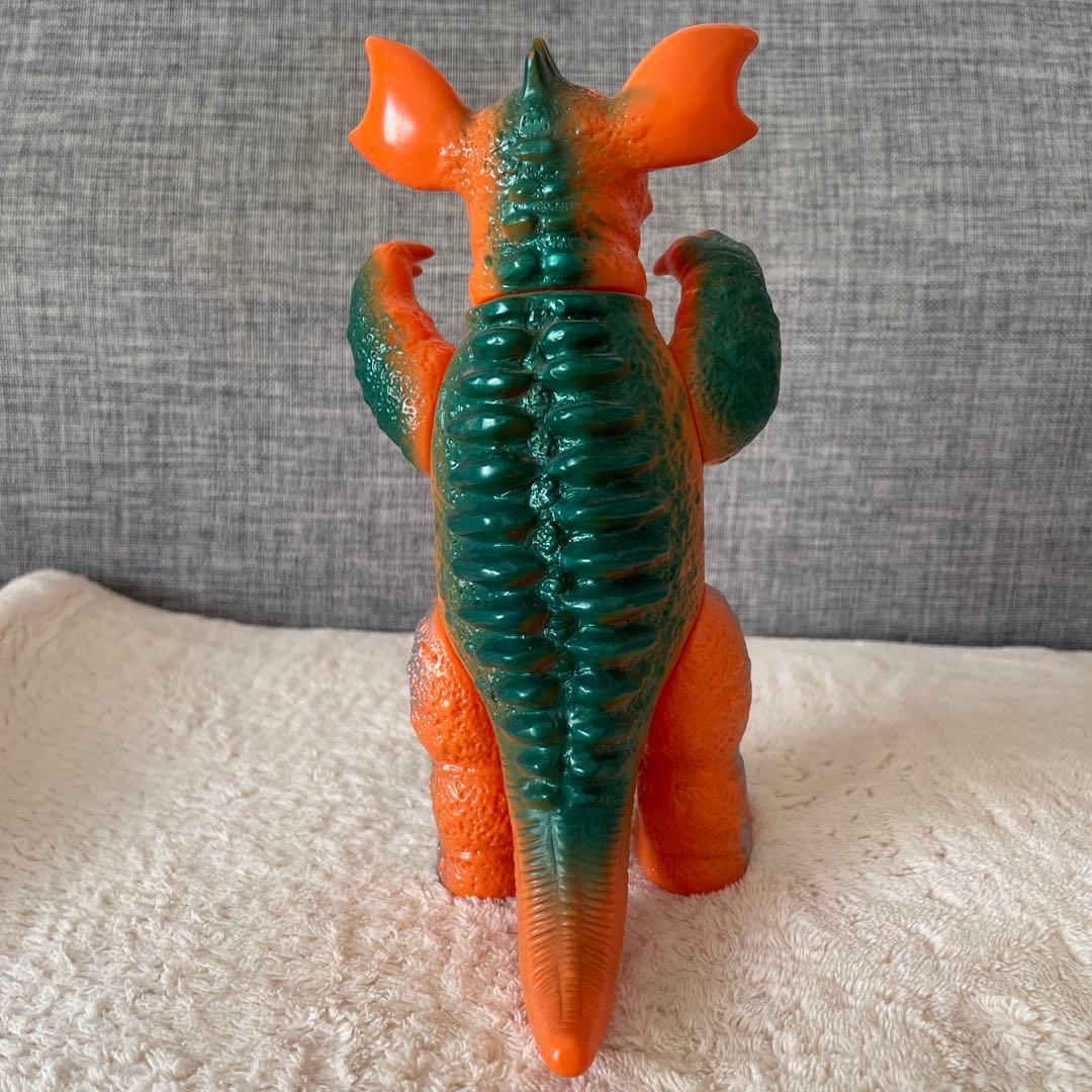 バンダイ 東宝怪獣シリーズ ブルマァク バラゴン オレンジ成型 美品