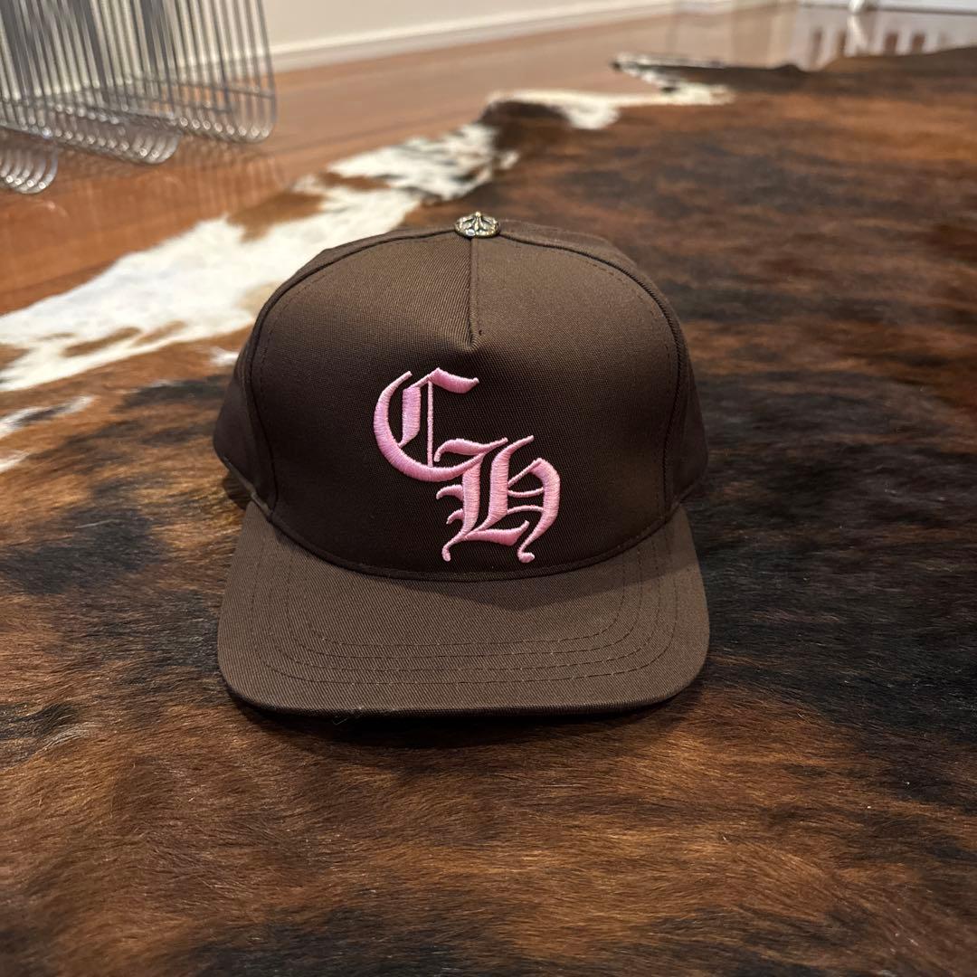 新品]CHROME HEARTS ブラウンキャップ - メルカリ