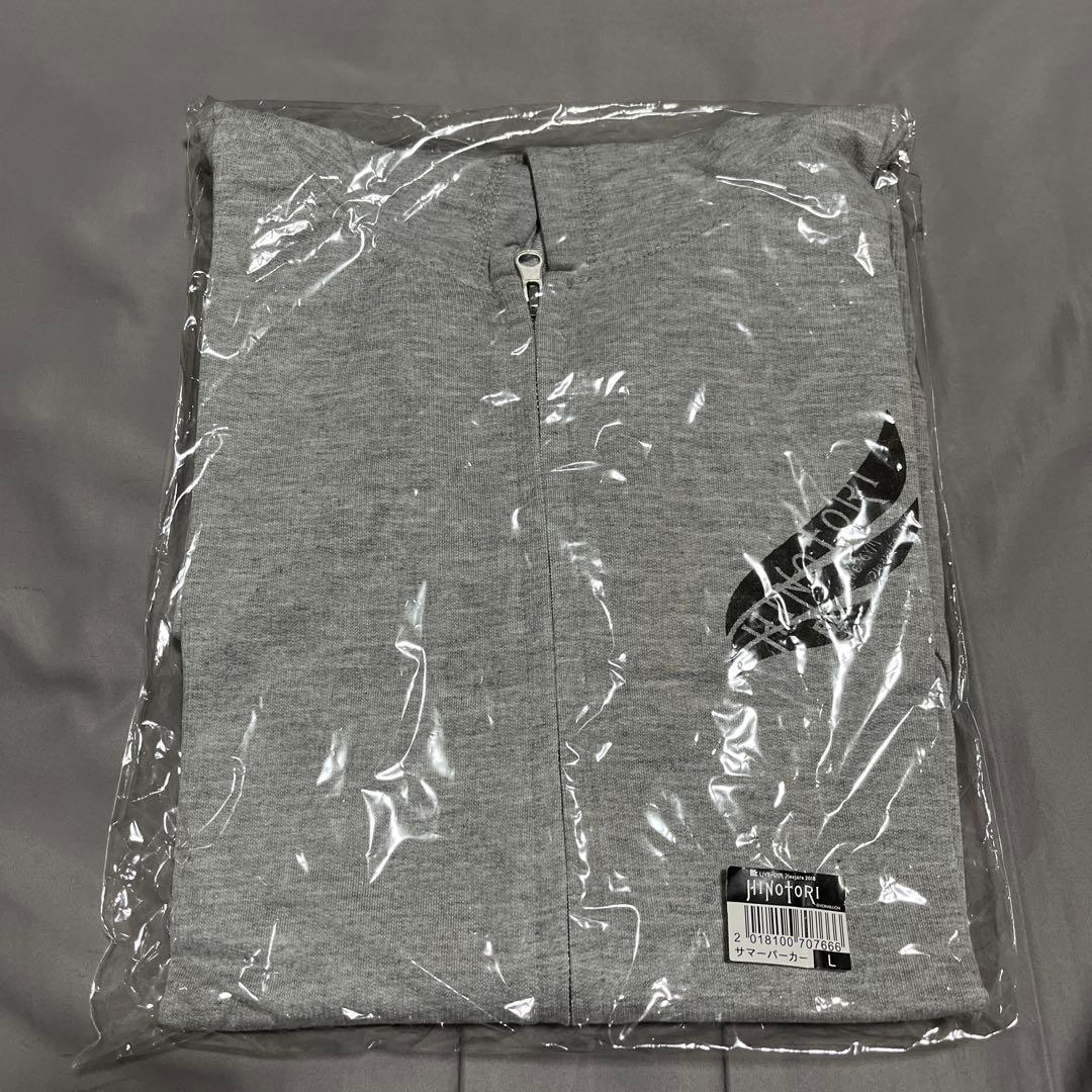 B'z HINOTORI サマーパーカー Lサイズ グレー B'z パーカー MAGIC DINOSAUR HINOTORI セット (M) - メルカリ