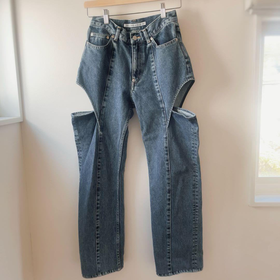 【裾上げ済】ジョンローレンスサリバン　レディース　デニム（Sサイズ）