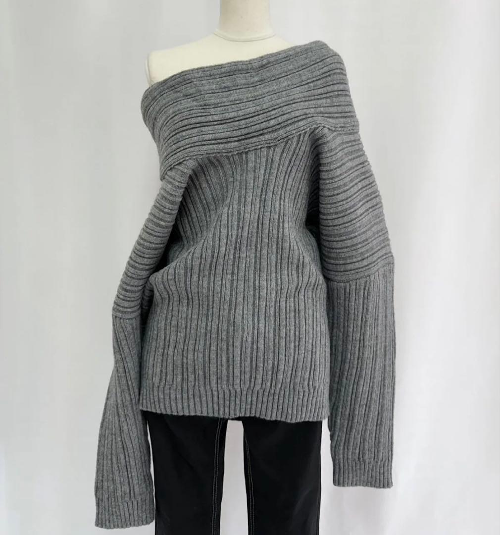 DIANTEオフショルダーニット