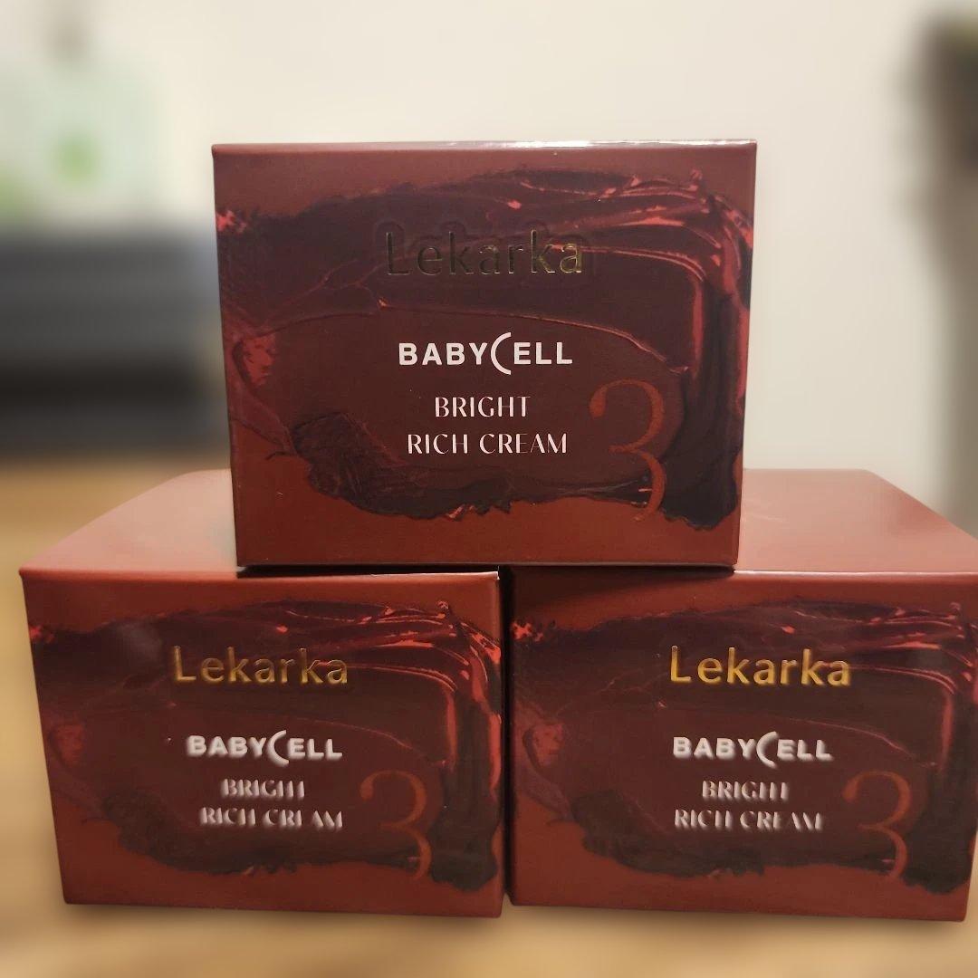 レカルカ ベビーセル ブライトリッチクリーム 30g 3セット