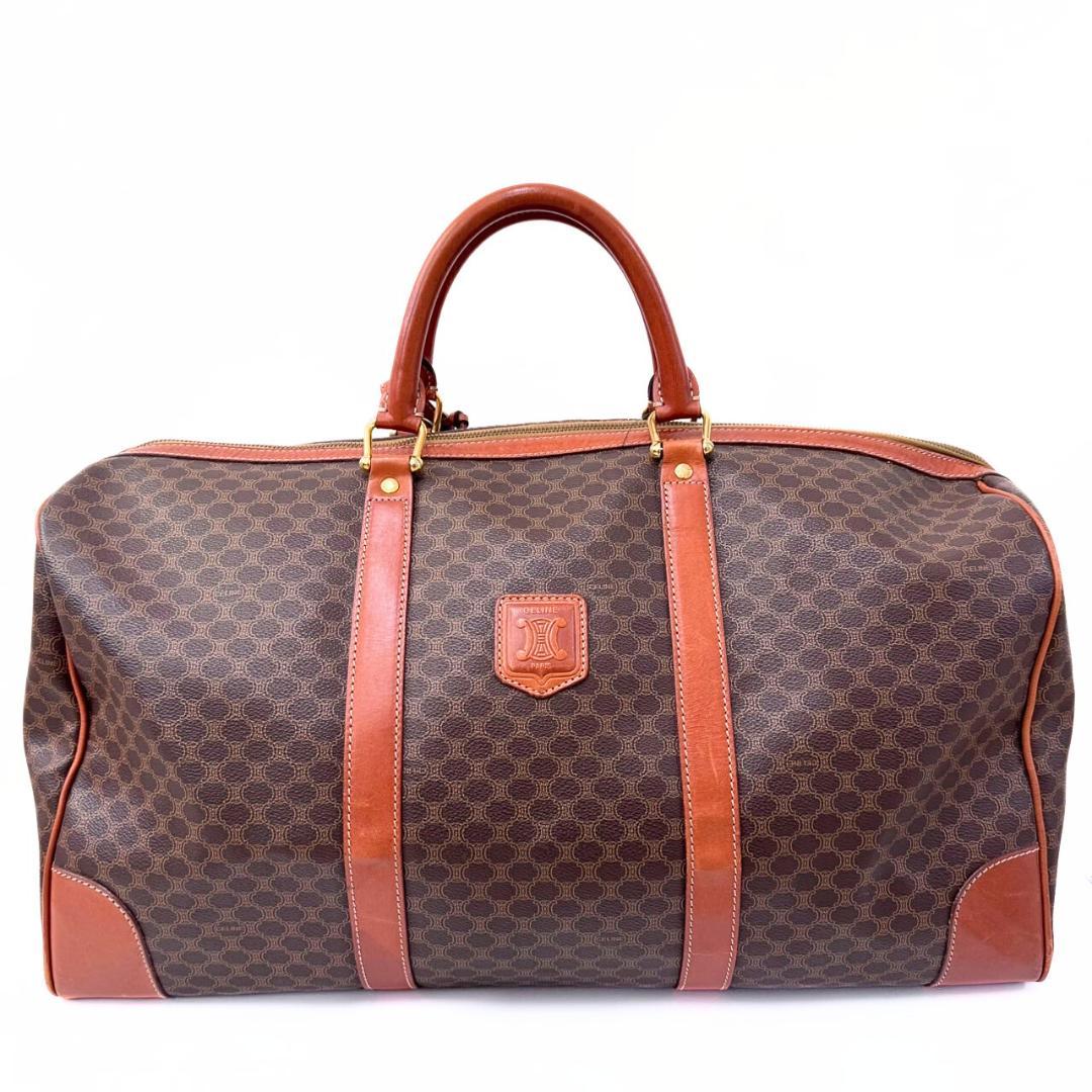 トーマス様 セリーヌ マカダム柄 ボストンバッグ 50cmサイズ