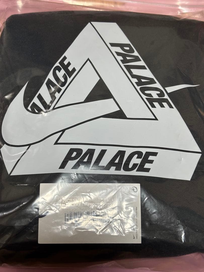 黒 PALACE x Nike Tri Swoosh Hood 