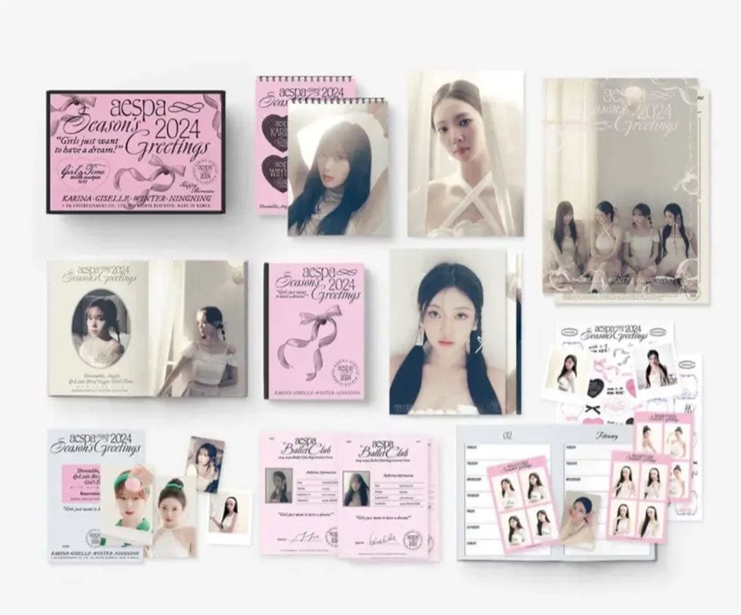 【新品未使用】aespa シーズングリーティング シーグリ 2024 特典付き