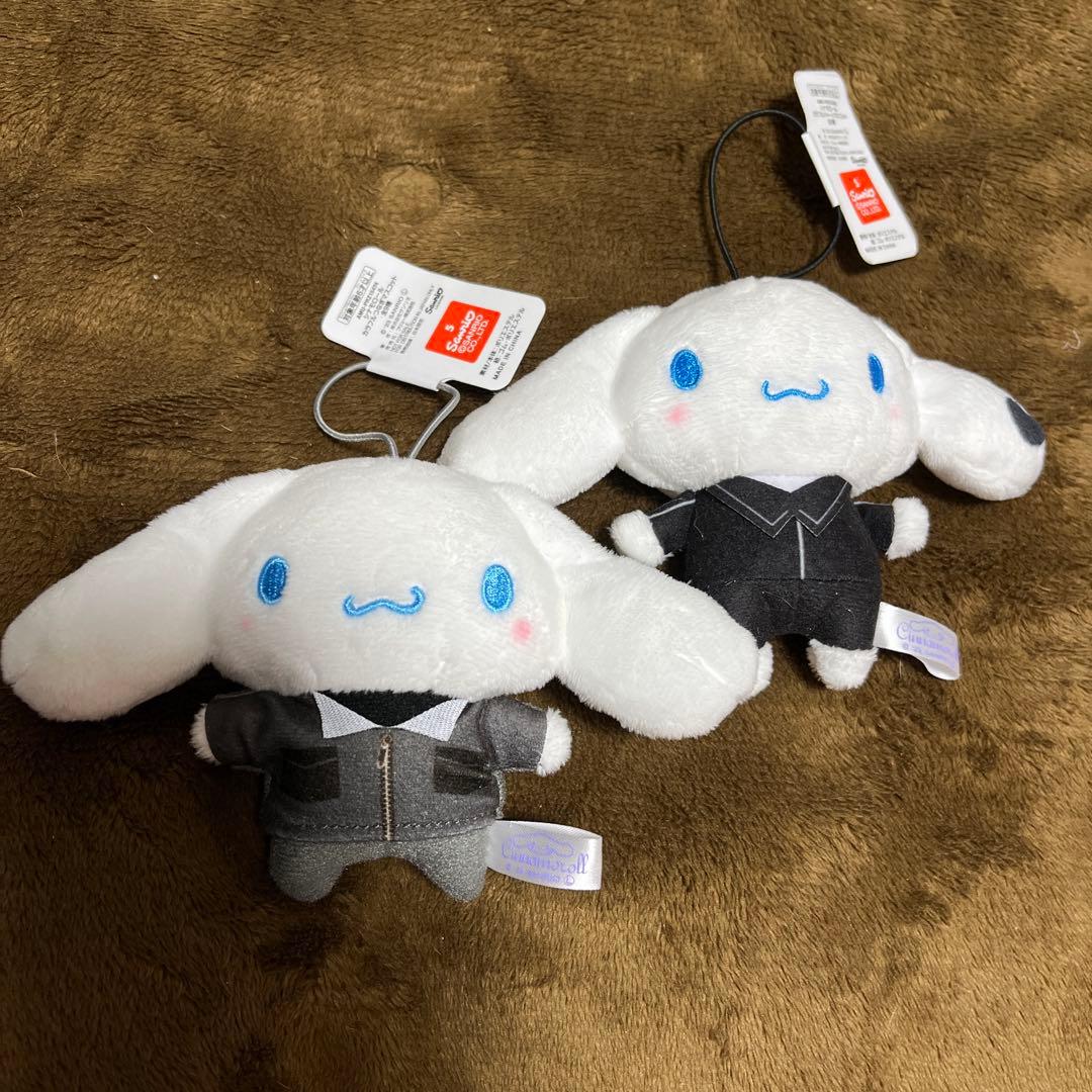 シナモロール カラフルジャージ・つなぎマスコット 黒 ブラック 目黒蓮