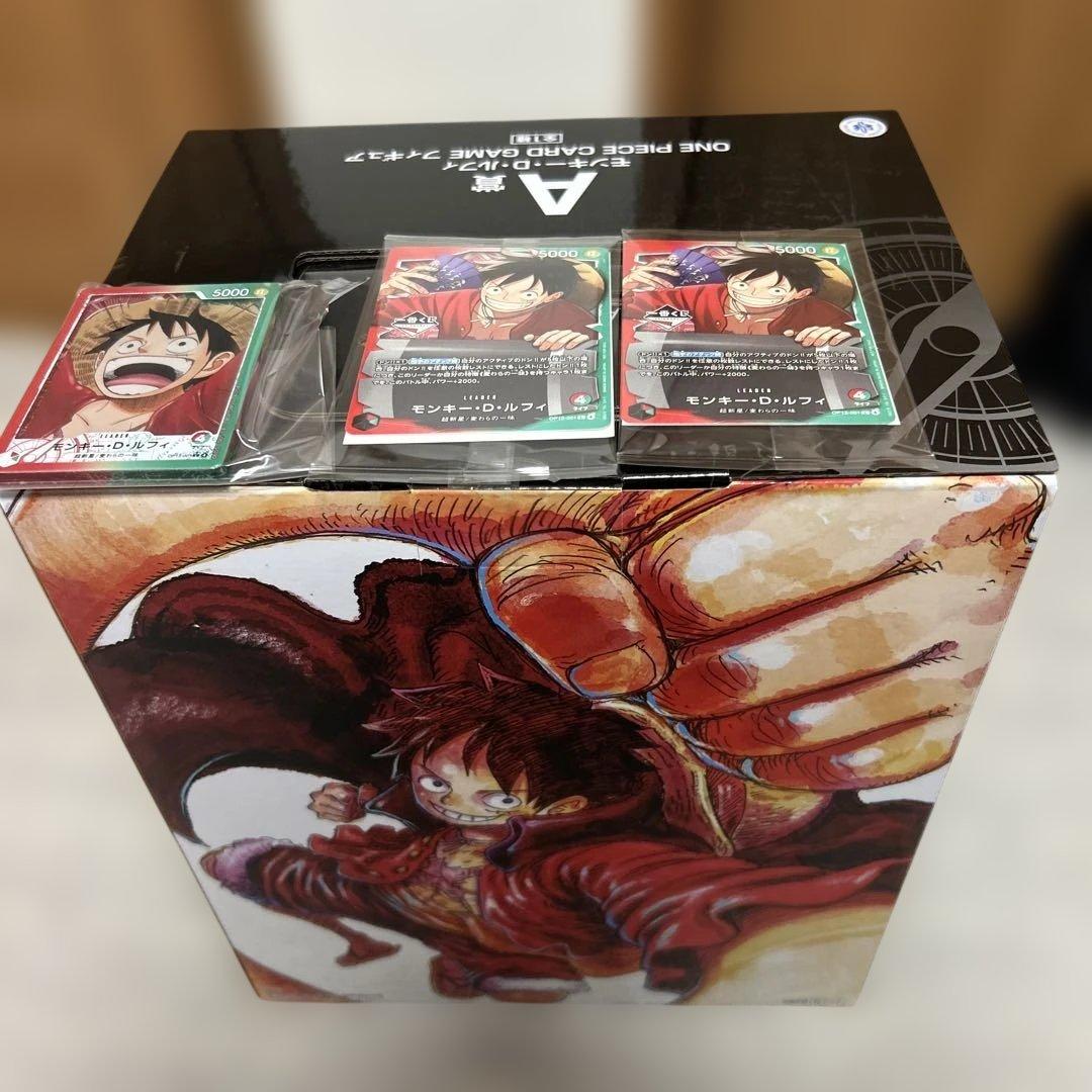 ワンピース一番くじA賞＋プロモカード2枚セットおまけつき ワンピース 一番くじ プロモカード 2枚セット おまけ付き - メルカリ
