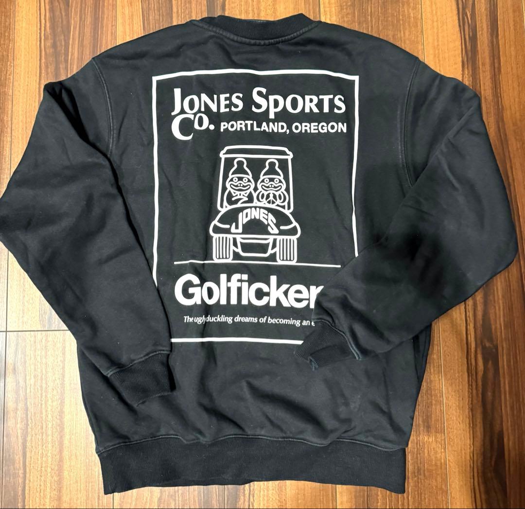 JONES × Golfickers G-Sweat JONES x Golfickers G-Sweat ブラック XL