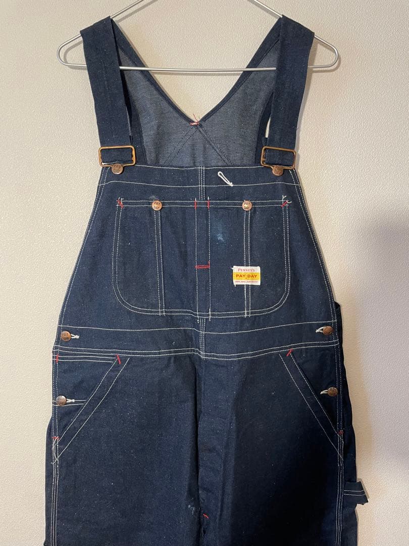 デッドストック 50s PayDay ペイデイ オーバーオール サロペット