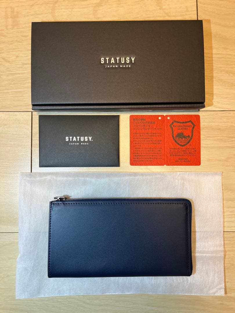 新品、未使用STATUSY il modo airネイビー 右利き用