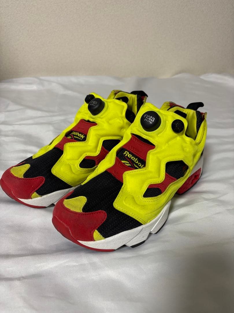 リーボック　スニーカー　インスタポンプフューリー　シトロン　26㎝　1stカラー
