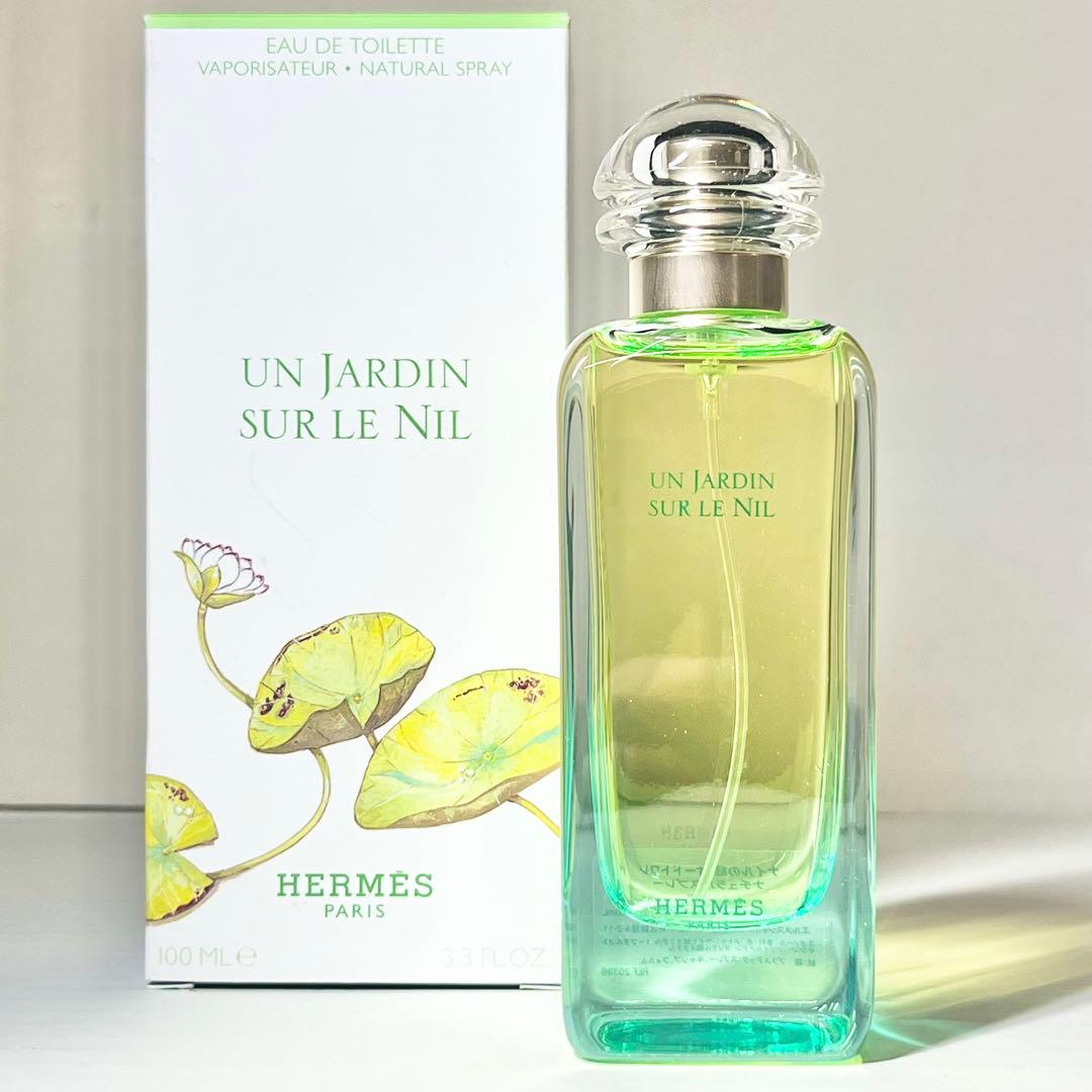 エルメス ナイルの庭 オードトワレ ナチュラルスプレー 100ml 箱付き 香水