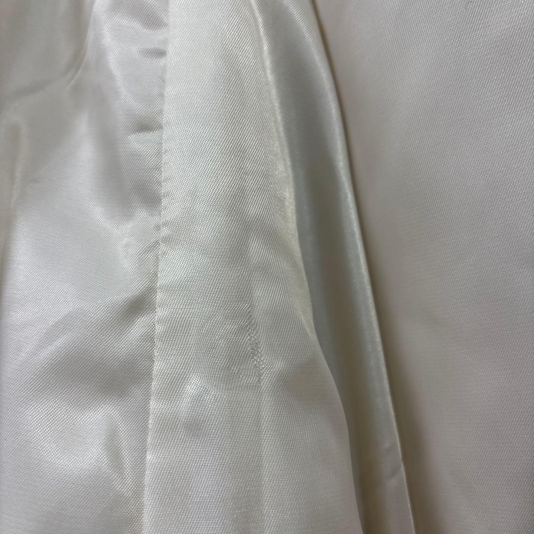 LASUD ファーボアコート アイボリー 未使用品 サイズ9号 定価34000円