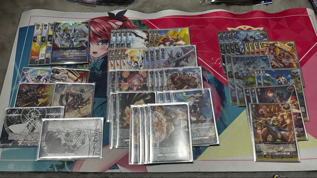 ヴァンガード　ヴァージルア　デッキ　スリーブ付き