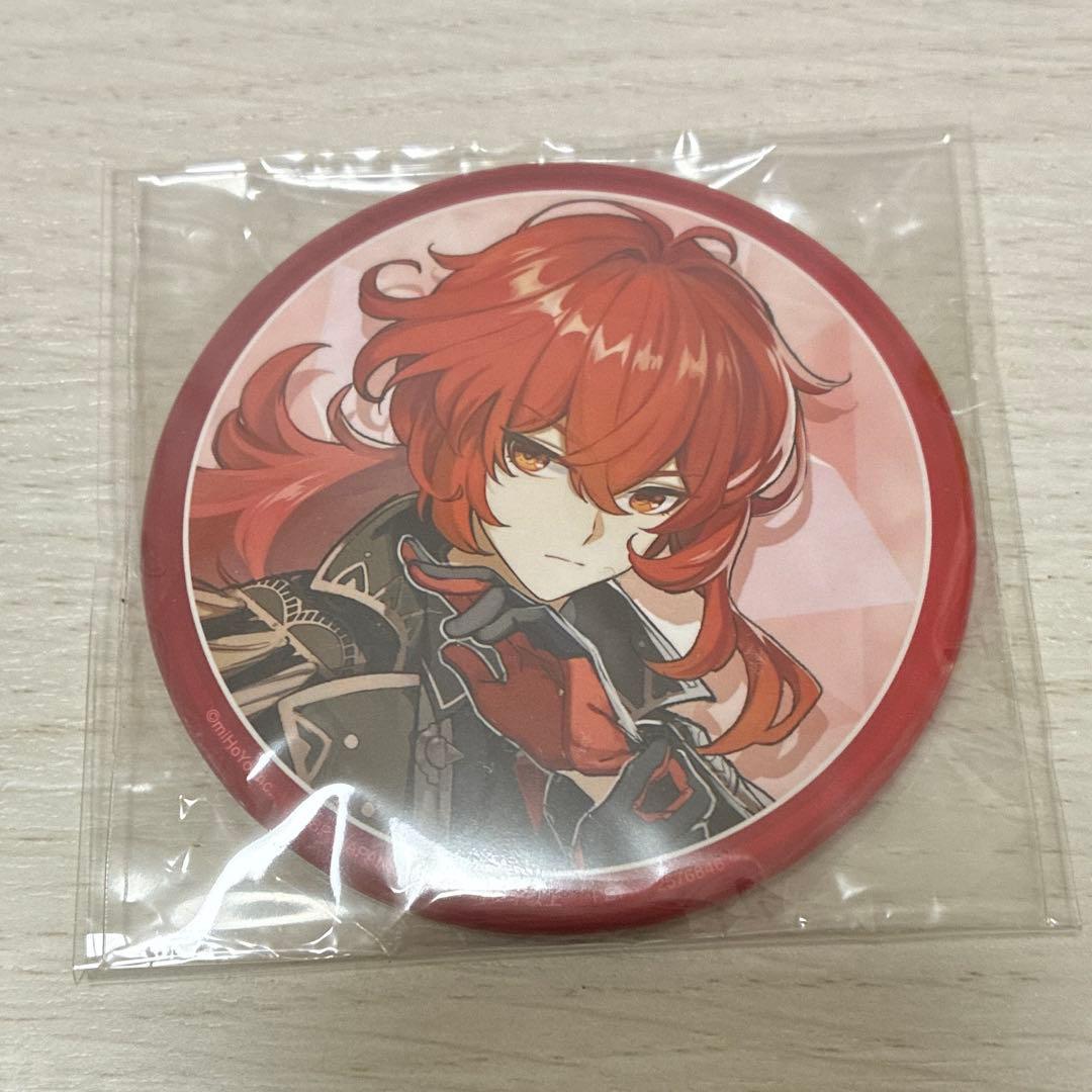 原神 SEGA namco 缶バッジ ディルック