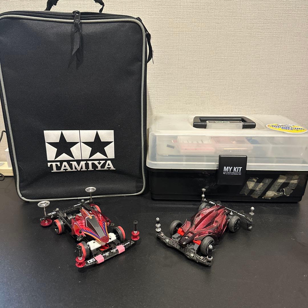 TAMIYA ミニ四駆 2台セット　引退　工具