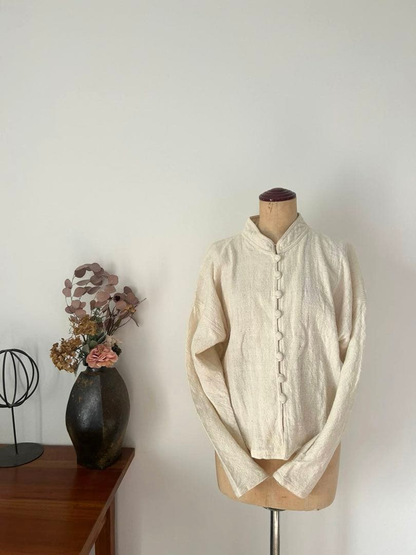 ◎うさと◎ トップス　スタンドカラー　usato えみおわす