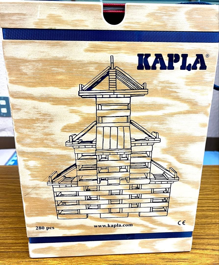 KAPLA カプラ 280 ピース 木製おもちゃ