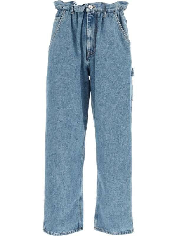 ミュウミュウ miumiu ギャザーデニムパンツ GWP　27　アイコン