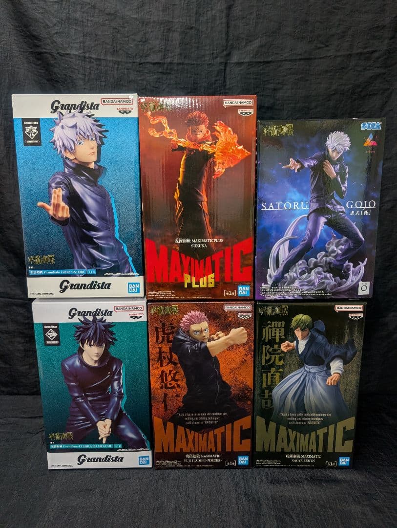 呪術廻戦 MAXIMATIC Grandista Luminasta 全６点