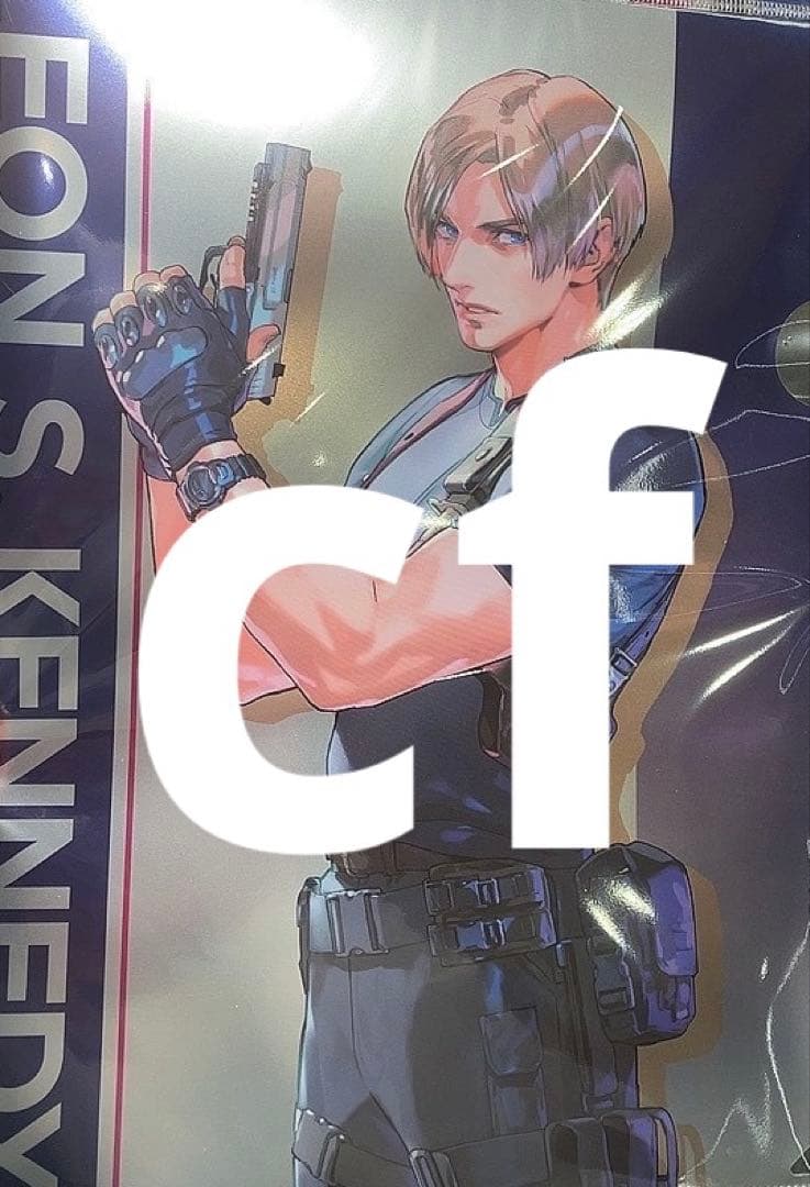 カプコンストア メタリッククリアファイル バイオハザード レオン 池袋