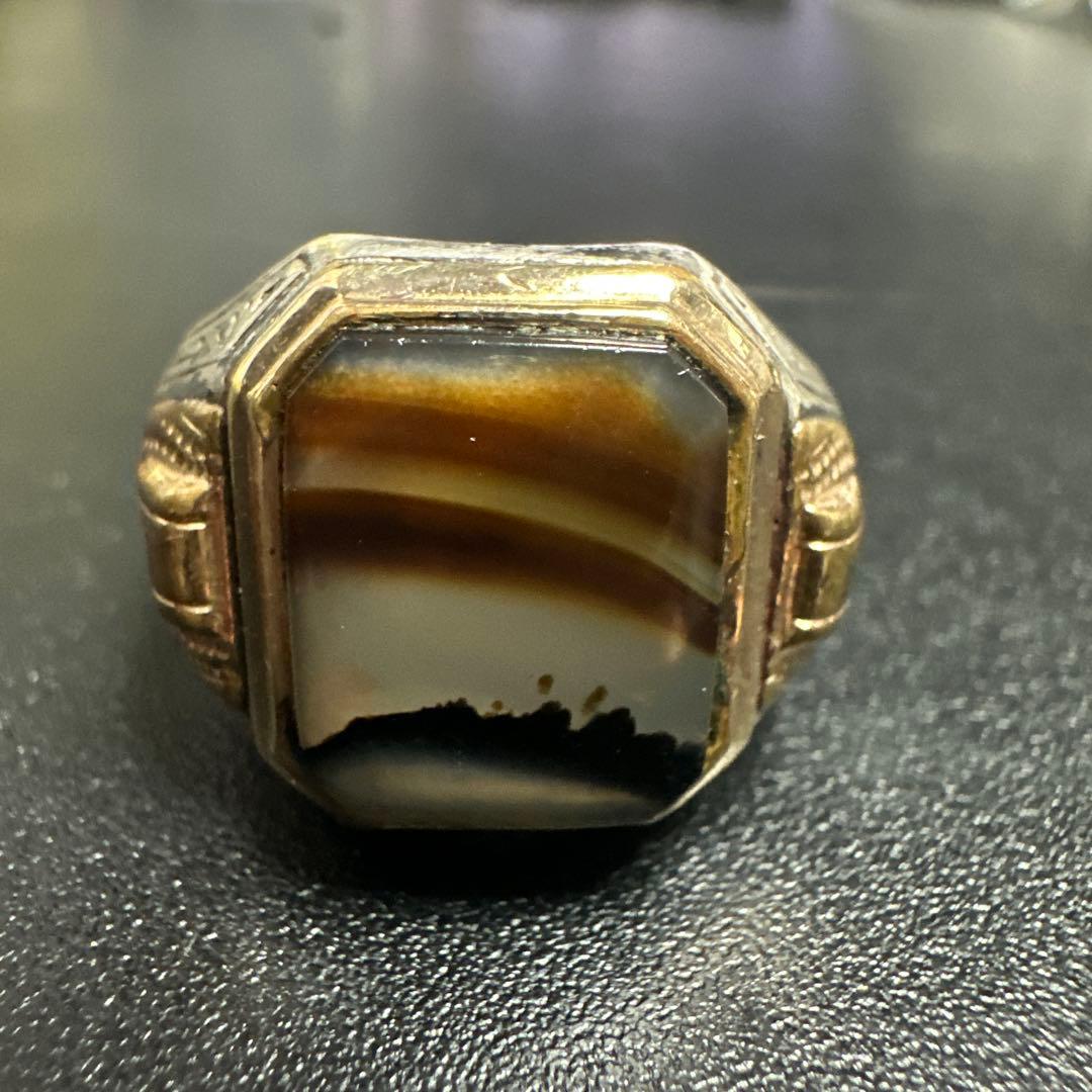 ジ*ム様 アゲートリング