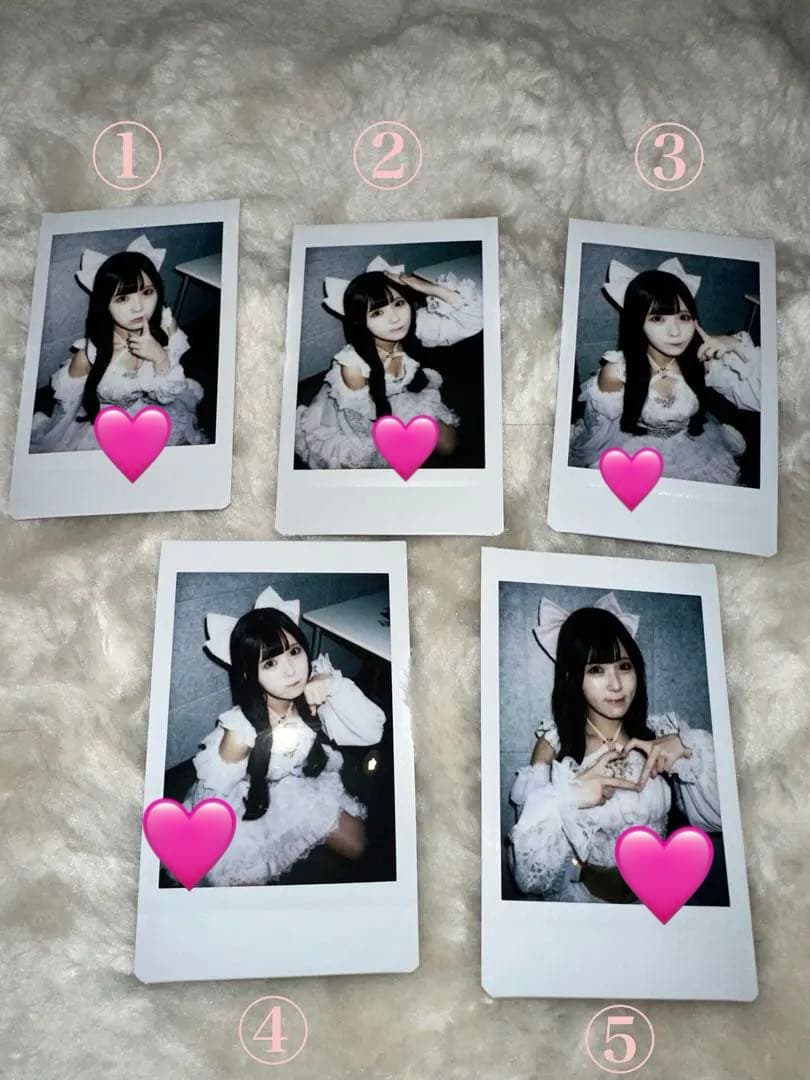 元パラレルサイダー 夢月まゆ 衣装ランチェキ9枚セット