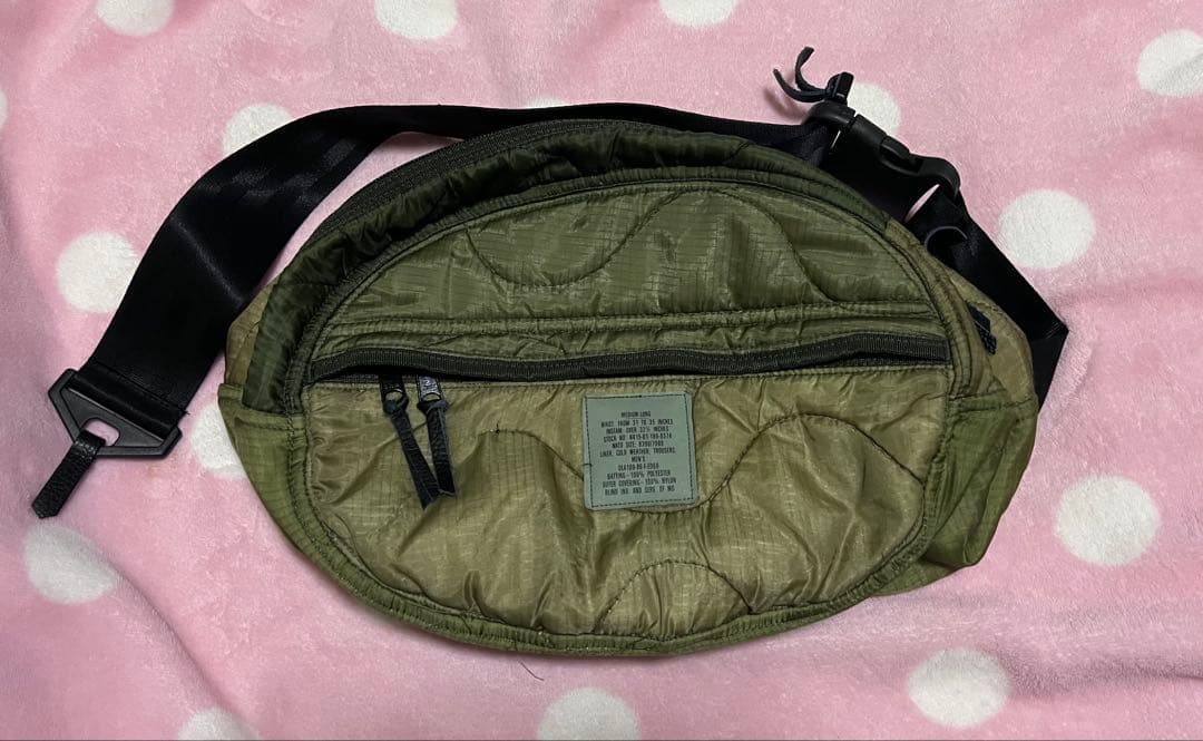 US三軒茶屋 Customized Quilted Body Bag M-65