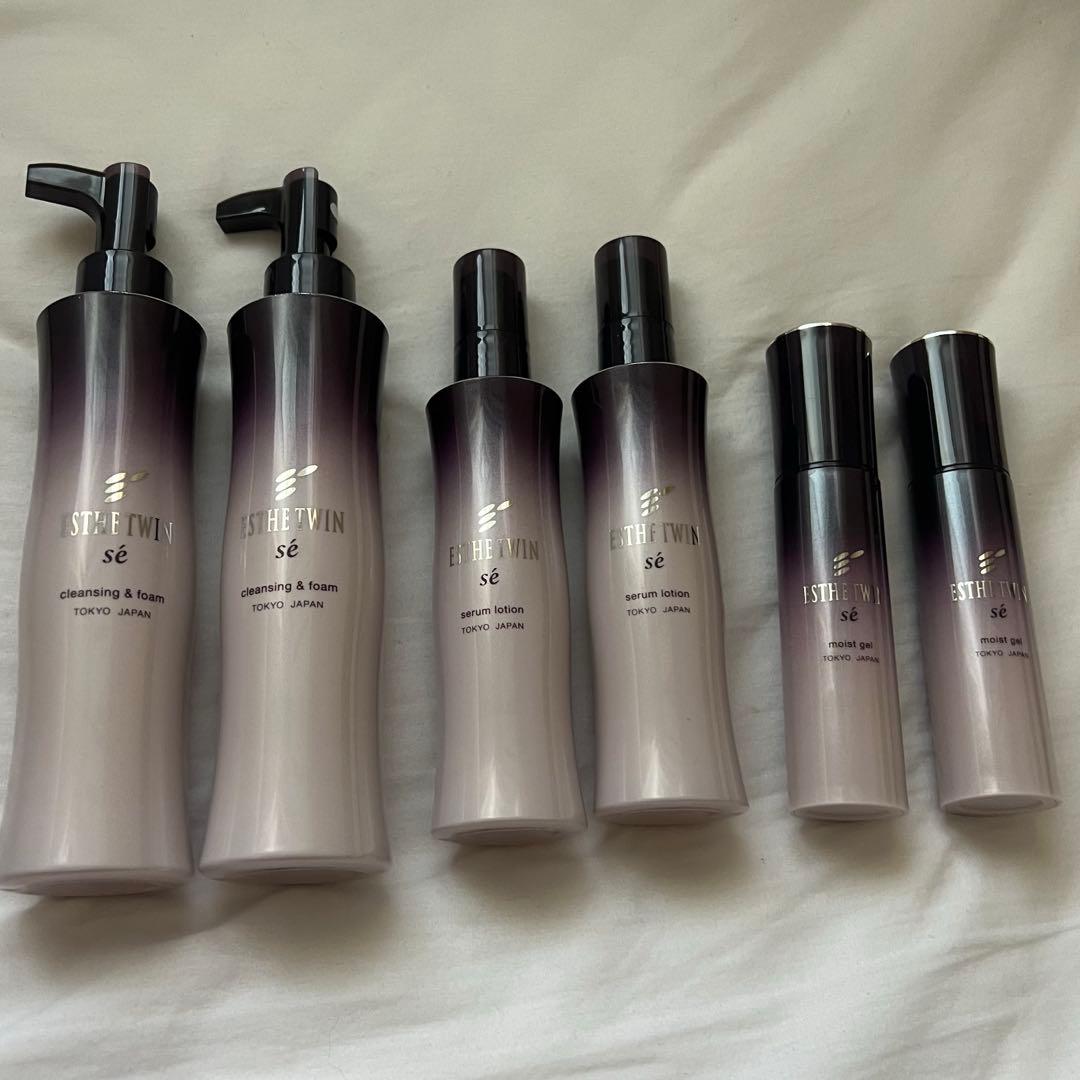 エステツインSE クレンジング×化粧水×ジェル
