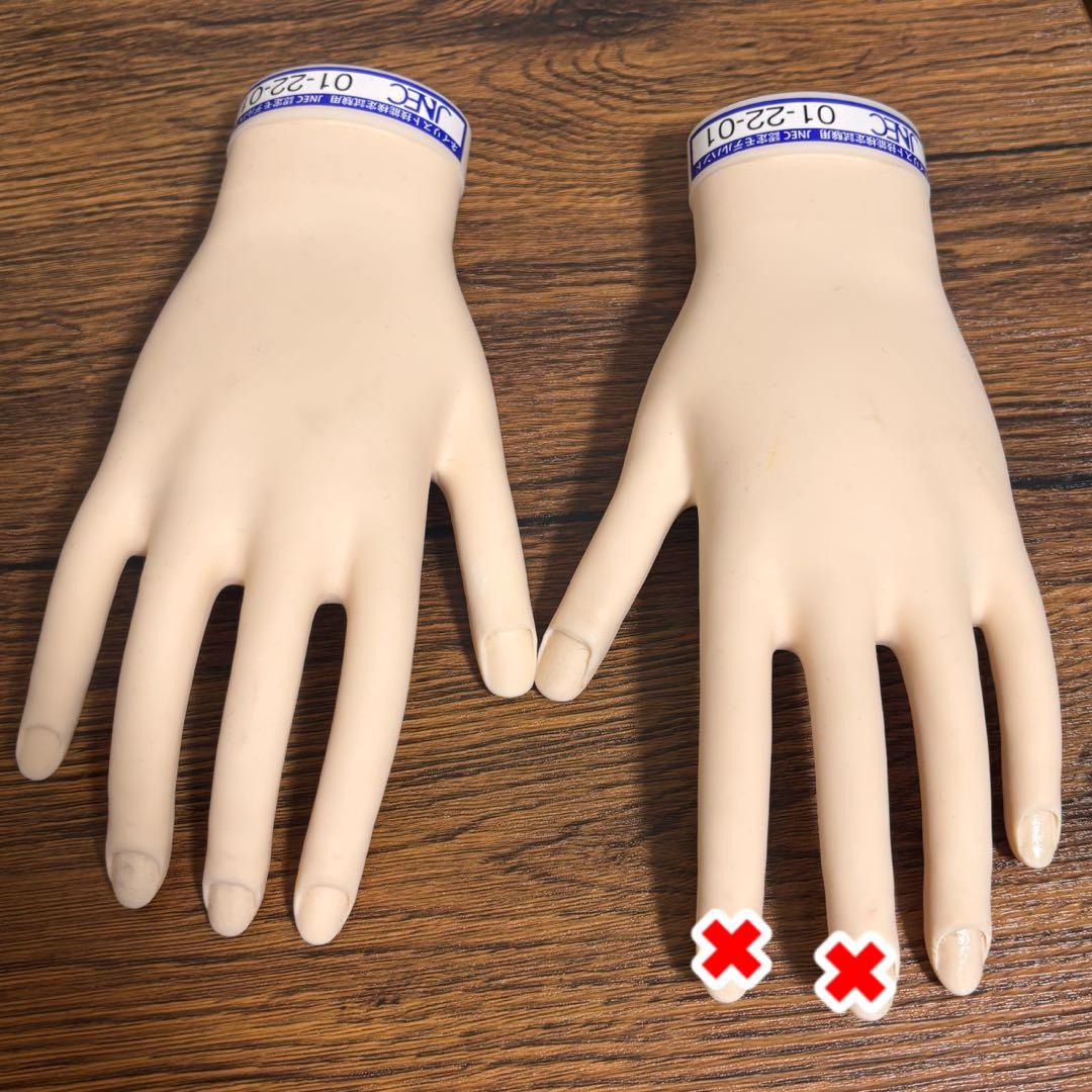 JNEC 認定モデルハンド ST モデルハンド 左右セット