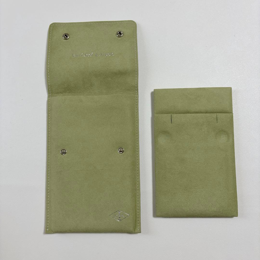 美品　ヴァンクリーフ＆アーペル　ネックレス　ソフトケース　ジュエリーポーチ Van Cleef & Arpels ヴァンクリーフ&アーペル ケース 箱 ネックレス