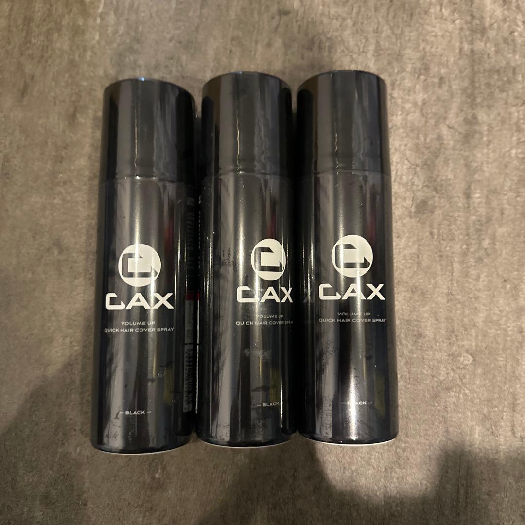 新品 未開封 CAX ヘアスプレー 150g ブラック　３本
