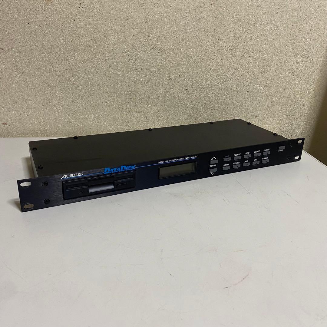 自宅保管品 ALESIS DATA DISK データディスク 電源アダプター無し
