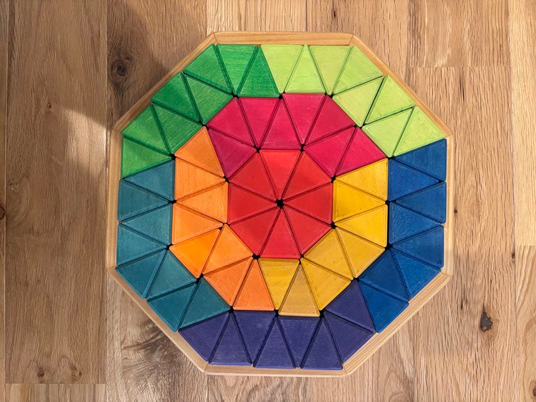 グリムス GRIMM'S にじのオクタゴン（大）GM43280 72ピース M109239002