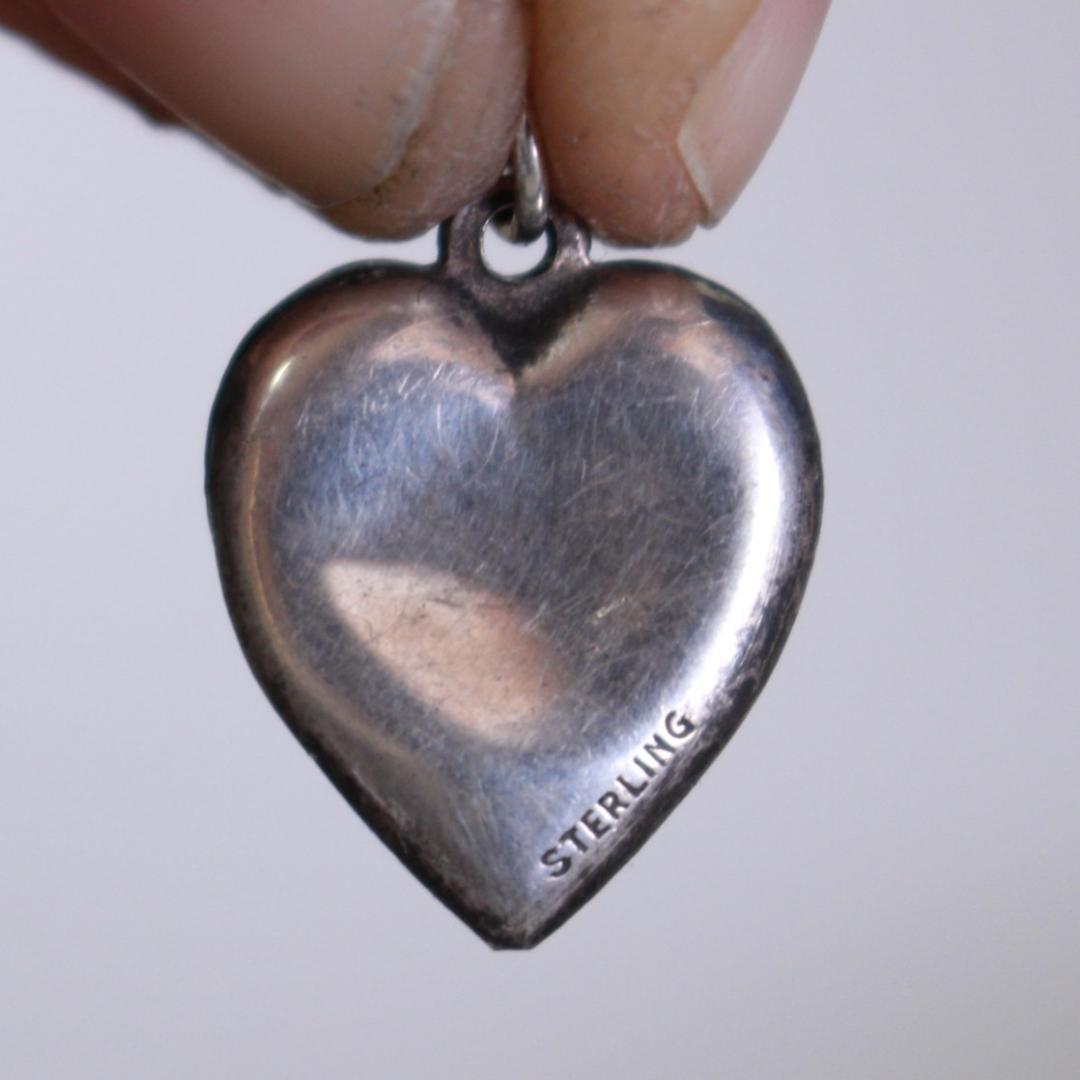 40s スウィートハートジュエリー I LOVE YOU 勿忘草 大戦 古着 - メルカリ