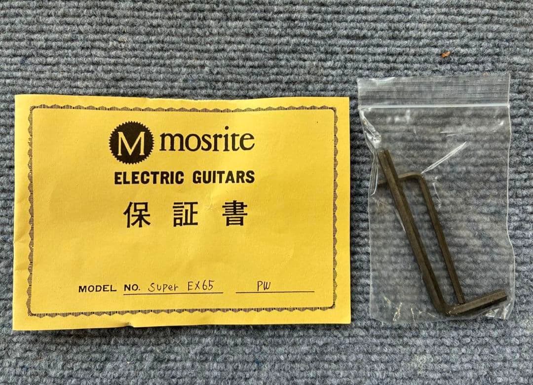 新品同様！31日まで価格モズライト スーパーエクセレント'65 黒雲製